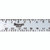 Starrett 36091 |  36" Length x 2" Width English Graduation Flexible  Aluminum Rule