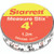 Starrett 63171 | 4' Length x 1/2" Width 1/16", 3/64" Graduation Vinyl and Steel English and Metric Reading Measuring Tape