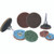 Standard Abrasives 00051115325137 | 3" Diameter Medium Grade Turn-On Connector Non-Woven Nylon Buff & Blend Quick Change Disc