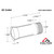 Colton Industrial Tools 5C Collet line drawing