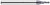 Photograph of a Harvey Tool 815820-C3 | 0.0200" (.5 mm) Drill DIA x 0.0300" Flute Length, 140° Carbide Spot Drill, 2 Flutes, AlTiN Coated Photograph of a Harvey Tool 815820-C3 | 0.0200" (.5 mm) Drill DIA x 0.0300" Flute Length, 140° Carbide Spot Drill, 2 Flutes, AlTiN Coated