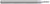 Photograph of a Harvey Tool 857312 | 0.1875" (3/16) Cutter DIA x 0.7500" (3/4) Length of Cut Carbide Square End Mill for Aluminum Alloys, 3 Flutes