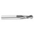 All Industrial E5018040S | 2 Flute Extra Long Carbide Ball End Mill, 5/8" Diameter