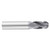 All Industrial E5250024TF | 3/8" Diameter x 3/8" Shank x 1" LOC x 2-1/2" OAL 4 Flute TiAlN Solid Carbide Ball End Mill
