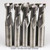 All Industrial E5020008 | 1/8" Diameter x 1/8" Shank x 1/2" LOC x 1-1/2" OAL 2 Flute Uncoated Solid Carbide Square End Mill