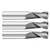 All Industrial E5020016 | 1/4" Diameter x 1/4" Shank x 3/4" LOC x 2-1/2" OAL 2 Flute Uncoated Solid Carbide Square End Mill