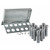 All Industrial 41090 | 12pc R8 Collet Set 3mm to 22mm for Bridgeport With R8 Collet Rack - 15 Slot