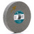 3M 7100062966 Scotch-Brite deburring wheel, 8 inch OAD, 3/4 inch width, 3 inch center hole, fine grade