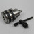 All Industrial 49781 | 3/8" 2JT Heavy Duty Ball Bearing Drill Chuck Key Keyed & JT2-3/8" Shank Arbor