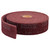 3M 7000121070 Scotch-Brite clean and finish roll with maroon abrasive pad, 6-inch width and 30-foot length, wound on core