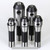 All Industrial 44033 | 5pc R8 End Mill Holder Set 1/4" 3/8" 1/2" 3/4" & 1" Adapter for Bridgeport Kit