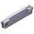 Sumitomo 18T5W10 | GCMN5187R2.0-MG-AC5015S 0.1870" Cutting Width x 0.0312" Radius x 0.1610" Thickness Absotech Coated Carbide GND Grooving Insert