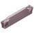 Sumitomo 18HWW10 | GCMN5187R2.0-MG-AC520U 0.1870" Cutting Width x 0.0312" Radius x 0.1610" Thickness Super ZX Coat Coated Carbide GND Grooving Insert
