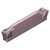 Sumitomo 18HWAMS | GCMR4002-CG-05-AC520U 0.1575" Cutting Width x 0.0079" Radius x 0.1575" Thickness Super ZX Coat Coated Carbide GND Grooving Insert