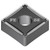 Sumitomo 19P7CTQ | SNMG431EFE-AC8025P 0.5000" Circle Diameter x 5.16mm Hole Diameter x 0.0157" Radius Absotech Coated Carbide Turning Insert