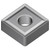 Sumitomo 19T3142 | SNMG643ENZ-AC8035P 0.7500" Circle Diameter x 7.94mm Hole Diameter x 0.0472" Radius Absotech Coated Carbide Turning Insert