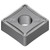 Sumitomo 19T4CTQ | SNMG431EFE-AC8015P 0.5000" Circle Diameter x 5.16mm Hole Diameter x 0.0157" Radius Absotech Coated Carbide Turning Insert