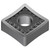 Sumitomo 19P7355 | SNMG432EUP-AC8025P 0.5000" Circle Diameter x 5.16mm Hole Diameter x 0.0315" Radius Absotech Coated Carbide Turning Insert