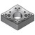Sumitomo 196C422 | CNMM434ENP-AC6030M 0.5000" Circle Diameter x 5.16mm Hole Diameter x 0.0630" Radius Absotech Coated Carbide Turning Insert