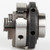 All Industrial 47702 | Self-Centering Lathe Chuck Plain Back 2" 3-Jaw 1/2"-20 Hardened