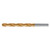 Nachi 1001635 | #25 Diameter x #25 Shank x 3.00mm OAL 2 Flute Tin Coated High Speed Steel Jobber Drill Bit