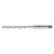 Nachi 1057425 | 47/64 Diameter x 3.00mm Shank x 10-7/8" OAL 2 Flute BRIGHT Coated HSS Cobalt Jobber Drill Bit