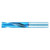 Nachi 1490725 | 11.10mm Diameter x 10.00mm Shank x 90.00mm OAL 2 Flute Aqua EX Coated Solid Carbide 
Flat Bottom Stub Drill Bit