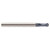 YG1 GMF15003 | 0.0469" Diameter x 0.1875" Shank x 0.0938" LOC x 2.0000" OAL x 0.0234" Radius 2 Flute AlCrN Coated Carbide Ball Nose End Mill