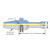 Techniks 22362 | CAT40 Taper x 1.750" Diameter x 2.500" Shank x 4" Projection Length ER20 Mini Nut Collet Chuck