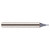 YG1 SEME350254S | 0.0984" Diameter x 0.9843" Shank x 0.3150" LOC x 1.9685" OAL 2 Flute AlCrN Coated Carbide Square End Mill