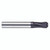 YG1 EM833180 | 0.7100" Diameter x 0.7087" Shank x 1.2598" LOC x 3.6220" OAL 4 Flute ALTiN Coated Carbide Ball Nose Roughing End Mill