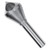 Magafor 84411112000 | 7/16" Diameter x 1/4" Shank x 1-3/4" OAL 90 Degree Angle Zero Flute HSS-E Cobalt Countersink