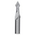 Magafor 88804002000 | 0.0780" Diameter x 0.1180" Shank x 0.1600" LOC x 1-1/2" OAL 40 Degree Angle Carbide Drill Mill