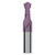 Magafor 888095H1000 | 0.3940" Diameter x 0.4720" Shank x 0.7100" LOC x 2-3/4" OAL 100 Degree Angle Hard'X Coated Carbide Drill Mill