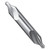 Magafor 88810004100 | 1.00mm Diameter x 4.00mm Shank x 35.00mm OAL 60 Degree Angle Carbide Combination Drill & Countersink