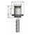Techniks 19/11-4097 | 1/8 NPT Size x 0.437" Capacity x 0.437" Shank x 0.750" Width ANSI 1 Bearing steel Rigid Tap Collet