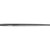 Simonds 83471000 | 4" Length x 5/32" Width x 3/64" Thickness 0 Cut Half Round Swiss-Pattern Needle File