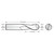 RobbJack B-203-02-DLC | 0.063" Diameter x 0.125" Shank x 1.500" OAL 2 Flute DLC Coated Ball End Mill
