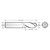 RobbJack B-300-10-C | 0.313" Diameter x 0.313" Shank x 2.500" OAL 3 Flute TiCN Coated Ball End Mill