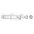 RobbJack FM-204-08 | 0.250" Diameter x 0.250" Shank x 3.000" OAL 2 Flute Uncoated Square End Mill