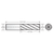 RobbJack XF-802-24-090 | 0.750" Diameter x 0.750" Shank x 4.000" OAL x 0.090" Radius 8 Flute AlTiN Coated Corner Radius End Mill