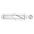 RobbJack MA1-201-03 | 3.00mm Cutting Diameter x 3.00mm Shank x 38.00mm OAL 2 Flute Uncoated Square End Mill RobbJack MA1-201-03 | 3.00mm Cutting Diameter x 3.00mm Shank x 38.00mm OAL 2 Flute Uncoated Square End Mill