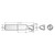 RobbJack MFM-204-06-BN | 6.00mm Cutting Diameter x 6.00mm Shank x 75.00mm OAL 2 Flute Uncoated Square End Mill