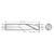 RobbJack NR-204-09 | 0.2812" Cutting Diameter x 0.3125" Shank x 2.5000" OAL 2 Flute Uncoated Square End Mill