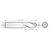 RobbJack SB-301-08-T | 0.2500" Cutting Diameter x 0.2500" Shank x 2.5000" OAL 3 Flute TiN Coated Ball End Mill