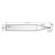 RobbJack TM-201-04 | 0.1250" Cutting Diameter x 0.2500" Shank x 3" OAL 2 Flute AlTiN Coated Square End Mill