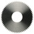RobbJack C30-0080-32-60 | 1.000" Diameter x 0.008" Thickness 60 Teeth Uncoated Slitting Saw