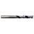 RobbJack FBD-201-04-TC | 0.125" Diameter x 0.125" Shank x 1.500" OAL 2 Flute Uncoated Square End Mill