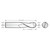 RobbJack MSB-201-06-C | 6.00mm Diameter x 6.00mm Shank x 50.00mm OAL 2 Flute TiCN Coated Ball End Mill