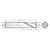 RobbJack C1-401-07-DLC | 0.2188" Diameter x 0.2500" Shank x 2.5000" OAL 4 Flute DLC Coated Square End Mill
